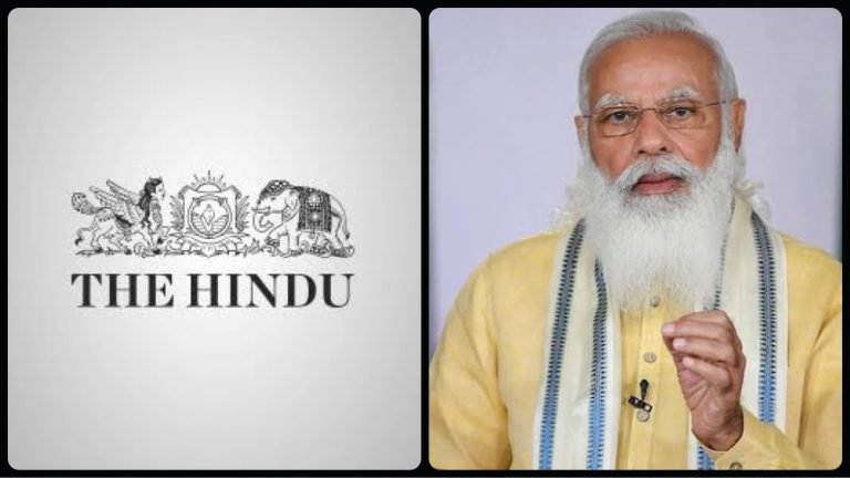 The Hindu’s ‘fact-check’ about PM Modi’s address to the nation on vaccines is flawed and self-contradictory. Details