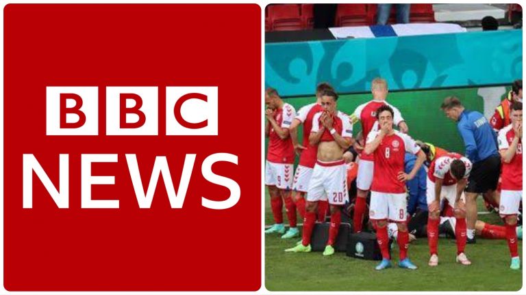 BBC apologises for its coverage of footballer Eriksen’s collapse, it is time they apologise for their grotesque reportage on India’s Covid outbreak too