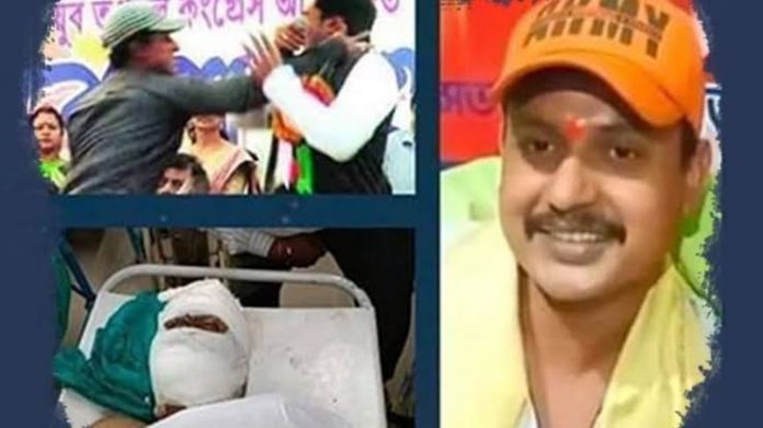 Devasish Acharya was brought tp a hospital in severely injured condition by unknown men on Thursday morning