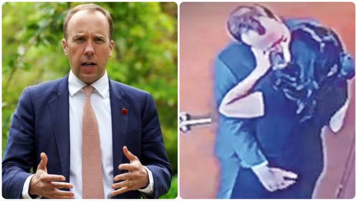 Matt Hancock was caught on camera kissing his aide Gina Coladangelo