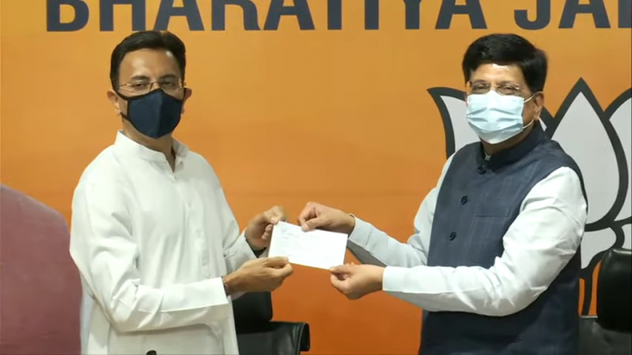 Jitin Prasada joins BJP