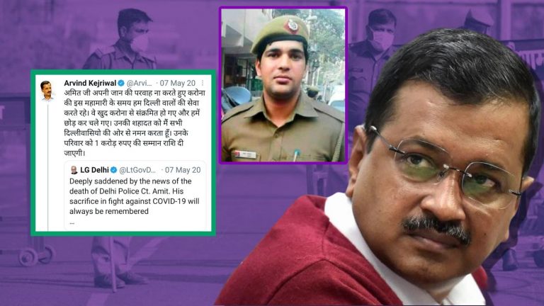 Wife of constable who died of Covid-19 approaches HC after Kejriwal govt fails to provide promised ex gratia of ₹1 crore even after a year