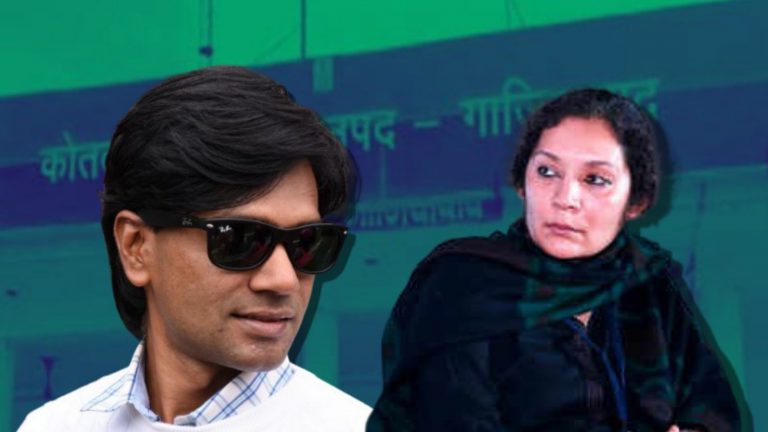 Saba Naqvi and Alt News cofounder Zubair reach police station to record their statement in fake hate crime case