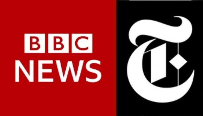 The effort of western media to destabilize India