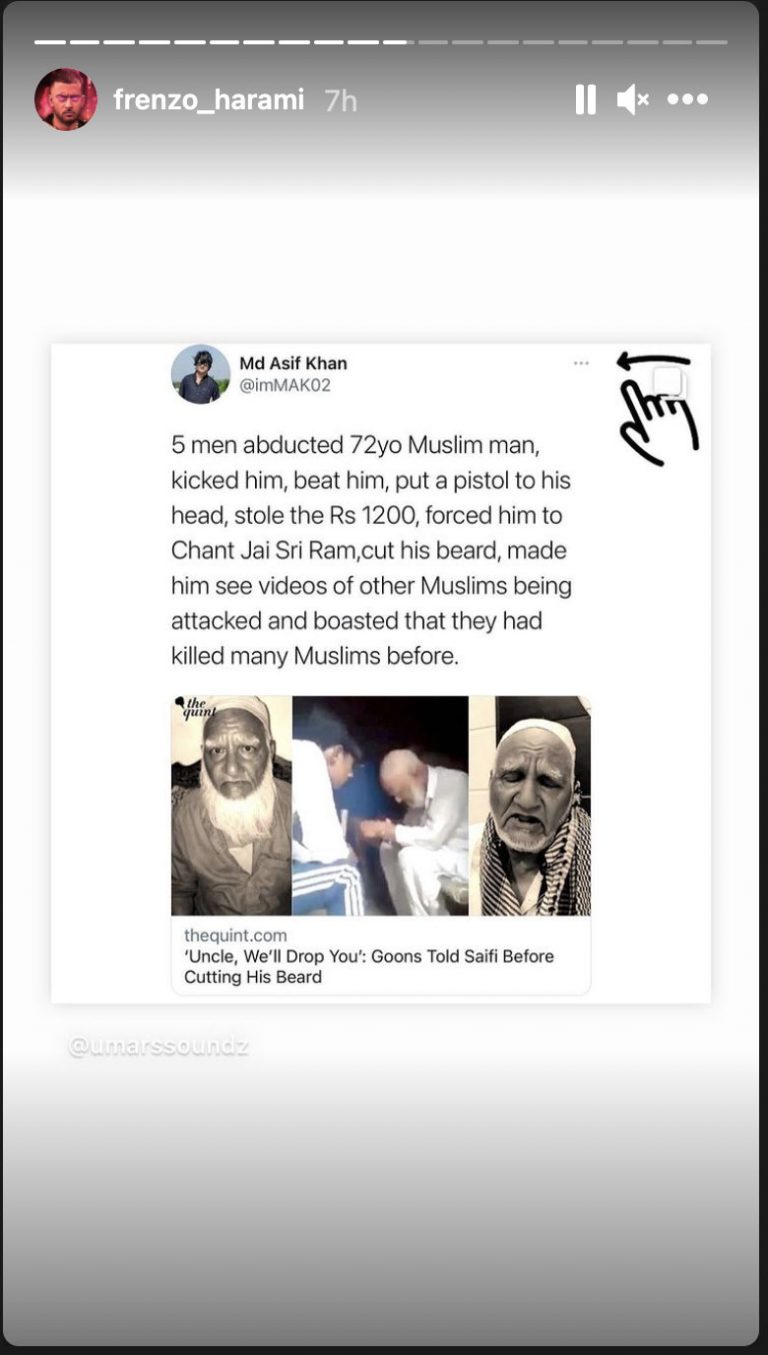 Pakistani Rappers Uk British Pakistani rapper Frenzo Harami who spews venom on Hindus: A ...