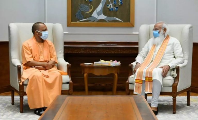 PM Modi kills the manufactured stories about his rift with Yogi Adityanath with just three words