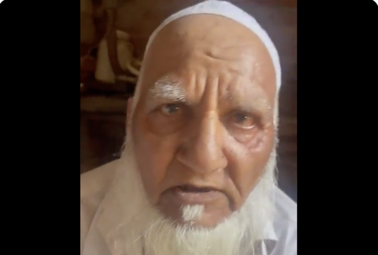 Ghaziabad fake hate crime case: Unmuted video of elderly man seconds before he was beaten up released. Watch