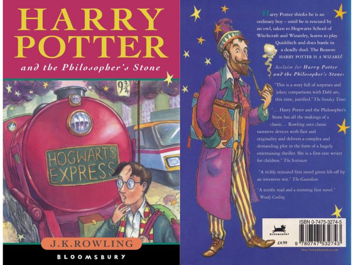 24 years ago, on this day, Harry Potter and the Philosopher's Stone was published the first time, authored by J.K. Rowling