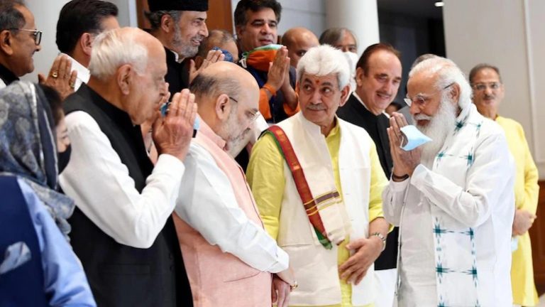 Jammu and Kashmir : Liberal media (and some overzealous RW) are finding a U-turn where none exists