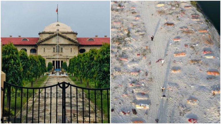 Allahabad HC dismisses petition seeking directions to UP govt to cremate dead bodies buried on banks of Ganga