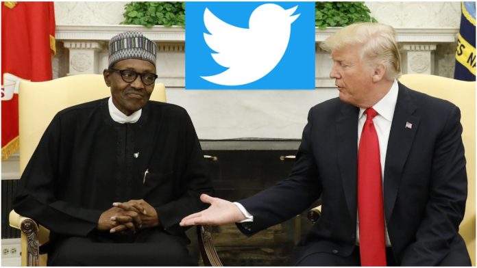 Trump hails Nigeria for banning Twitter for a month