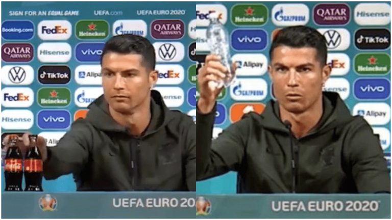 Euro 2020 sponsor Coca-Cola loses billions after Cristiano Ronaldo’s ‘Drink water’ stunt