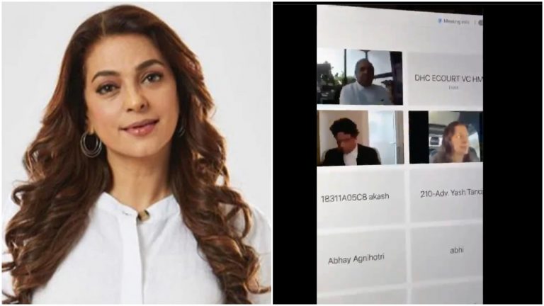 Watch: Unidentified man sings ‘Meri banno ki aayegi baarat’ during Juhi Chawla’s 5G hearing at Delhi HC