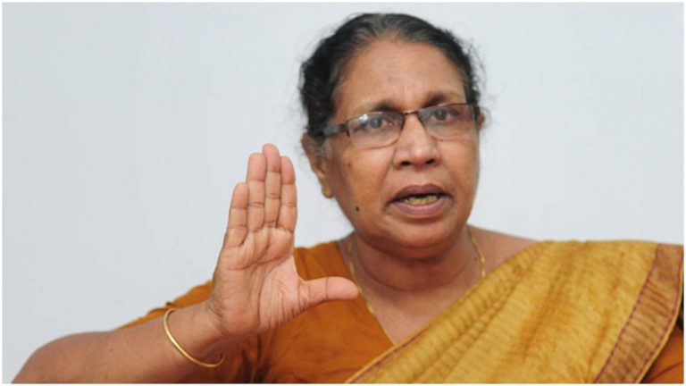 ‘Have you gone to the police? If not, then suffer’: Kerala Women’s Commission chief tells victim of domestic violence