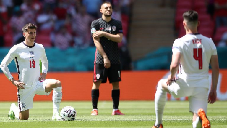 United by football, divided by BLM: How taking the knee has become such a controversial gesture at the Euro 2020