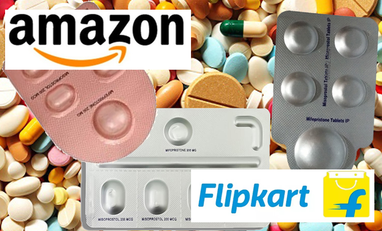 Maharashtra drug regulator issues notice to Amazon and Flipkart for selling pregnancy termination pills without prescription
