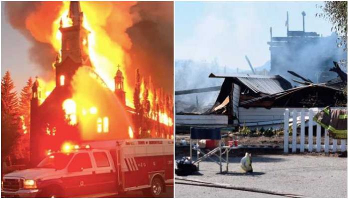 5 Catholic Churches burnt in Canada after discovery of mass graves: Details