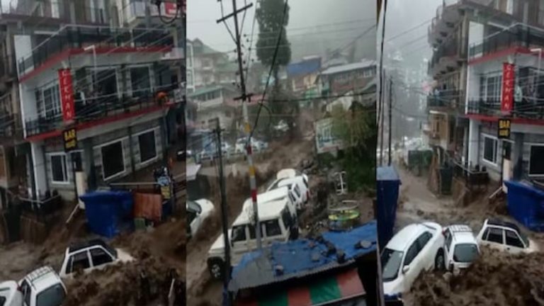 Himachal Pradesh: Cloudburst results in flash floods damaging public property, NH blocked in Shimla