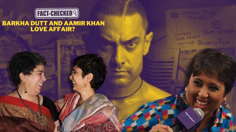 Fact-Check: Viral ‘news clip’ claiming Aamir Khan & Barkha Dutt seeing each other is not related to actor’s latest divorce