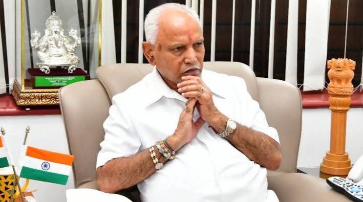 BS Yeddyurappa steps down as the chief minister of Karnataka