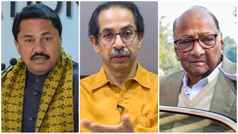 Maha infighting: Nana Patole accuses NCP, Shiv Sena of snooping on Congress leaders, Sharad Pawar calls him a ‘non-entity’