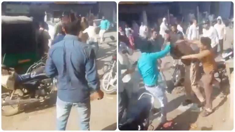 Fact-check: Claims about Muslim mob thrashing policemen in a viral video false, old video circulated with fake claims