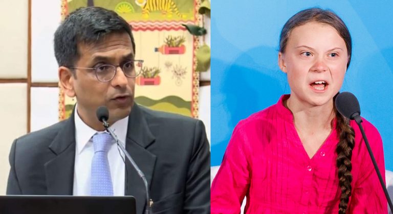 Six months after Greta Toolkit expose, Justice DY Chandrachud says Greta Thunberg had brought change when she was 15
