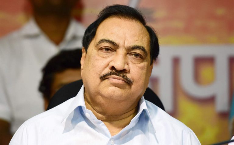 ED files charge-sheet against former Maharashtra minister Eknath Khadse, says he manipulated records to buy govt land using tainted money