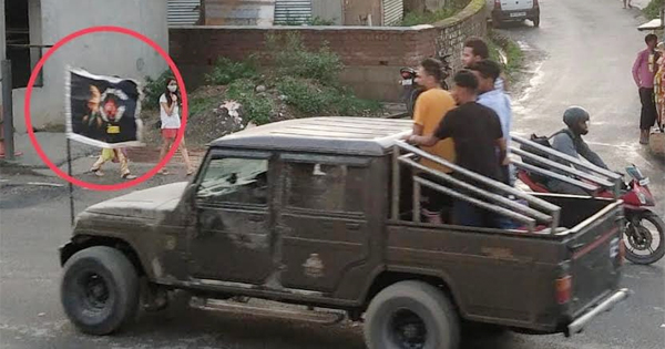 Pro-Khalistani messages were scrawled on road milestones on posters were put up on roads