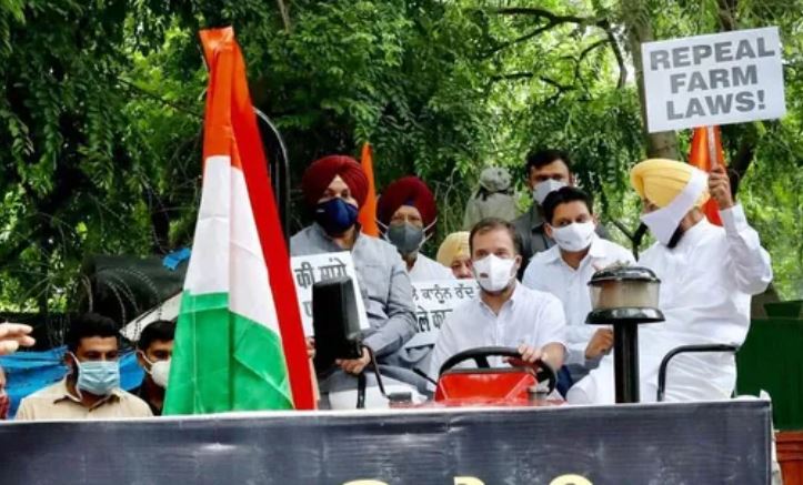 Tractor Rahul Gandhi drove to Parliament was sneaked into the area in a container, secretly offloaded at Congress MP’s office