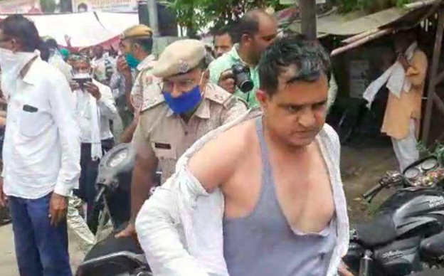 Rajatshan: BJP's SC Morcha leader attacked and assaulted by mob of farmer protestors