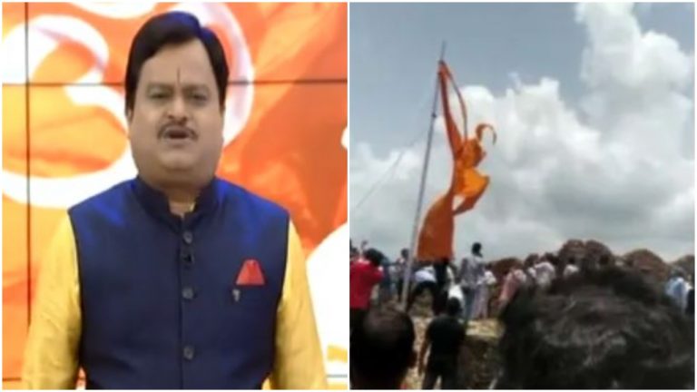 FIR filed against Sudarshan TV’s Suresh Chavhanke after he raises voice over desecration of saffron flag at Amargarh Fort