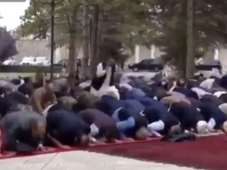 Watch: Rockets hit areas close to Afghan presidential palace in Kabul during Eid Prayers