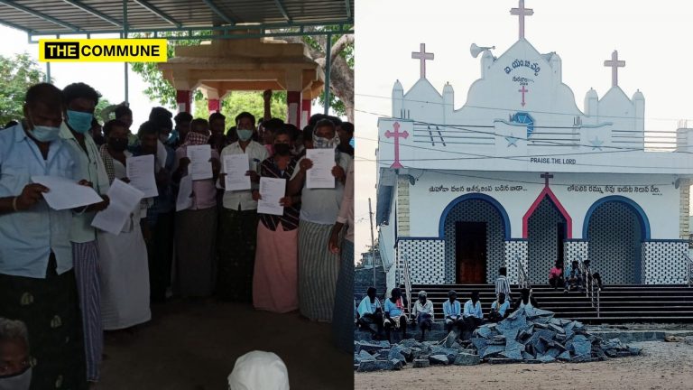 Andhra Pradesh: Villagers pass resolutions at Gram Sabha to stop conversion activities of Christian missionaries, seek to remove an illegal church