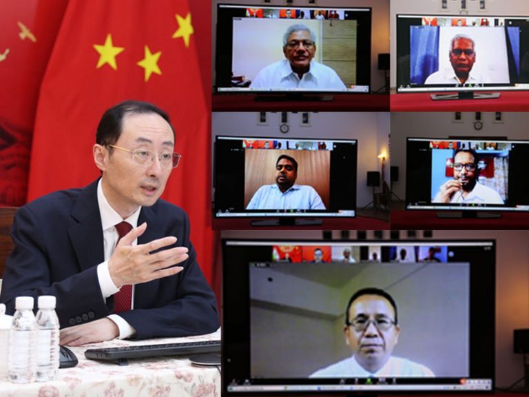 Communist leaders in India attend Chinese Embassy event to mark the centenary of China’s Communist Party