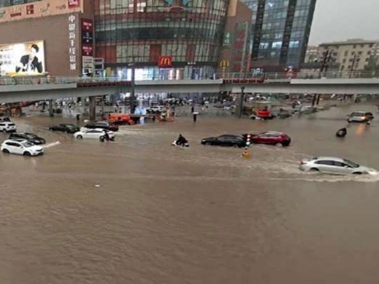 Watch: Neck-deep water, floating cars, people stuck in subways: Videos show destructive natural forces in action during China floods