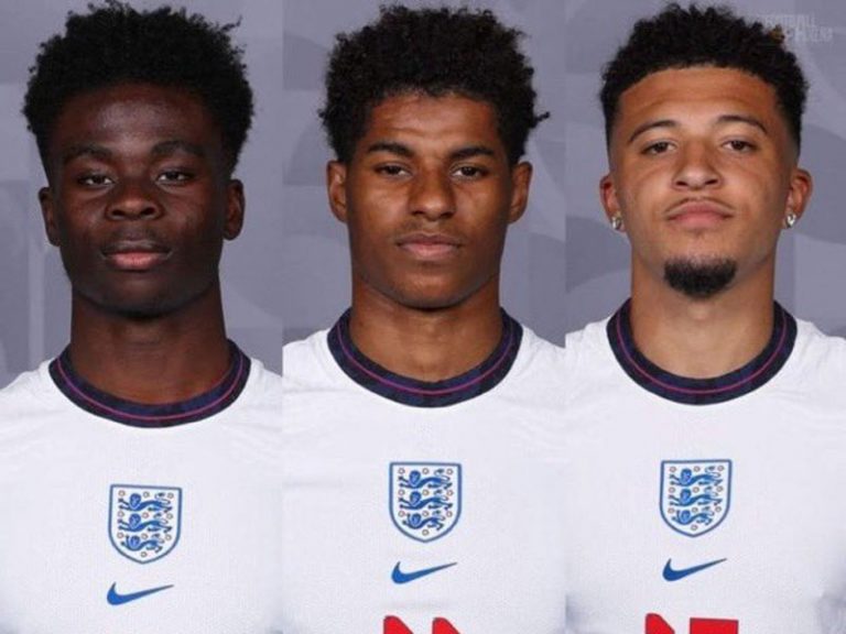 Marcus Rashford, Jadon Sancho and Bukayo Saka suffer racial abuse after missing penalties in defeat against Italy in Euro 2020 final