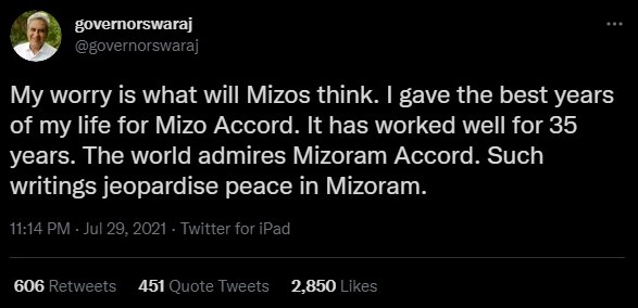 Governor Swaraj vs True Indology