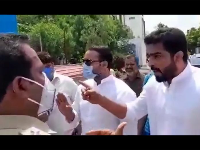 Senior AIMIM leader Majid Hussain booked for threatening police officials