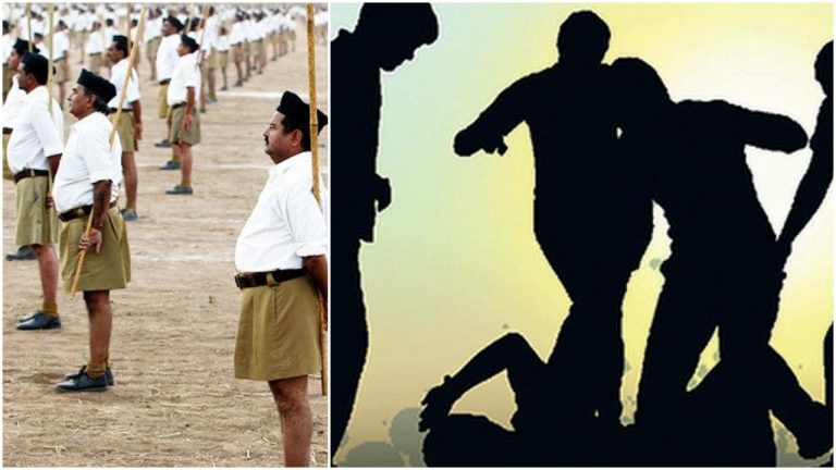 Uttar Pradesh: RSS leader thrashed for objecting against car parking in middle of road by goons, including women, led by one Abdul Salam
