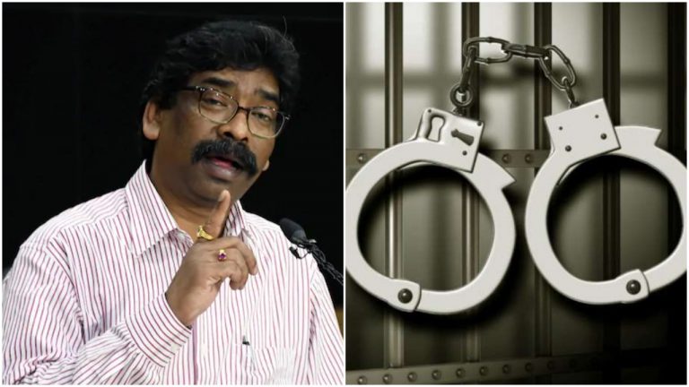 Jharkhand: Three people arrested on suspicion of conspiring to topple the Hemant Soren government, Rs 2 lakh cash recovered
