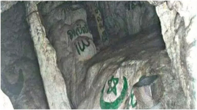 Tamil Nadu: Hindu temples atop a hill in Tirunelveli desecrated, ‘Allah’, ‘786’ written on sacred rocks