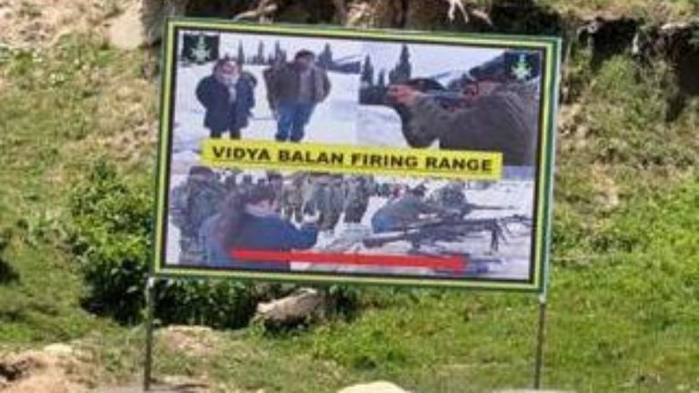 Indian Army firing range named after Bollywood actress Vidya Balan, people express disappointment