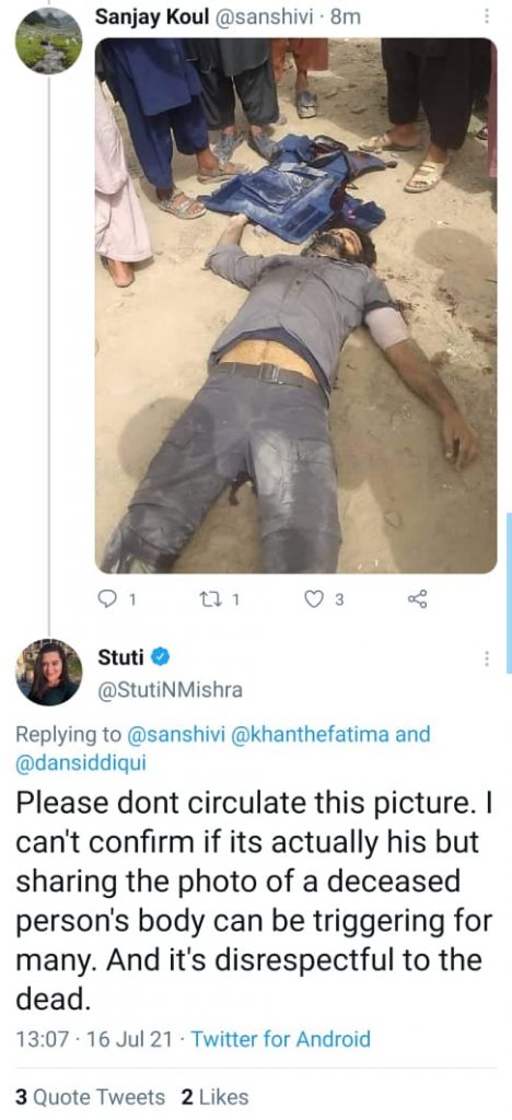 Twitter engages in censorship over Danish Siddiqui