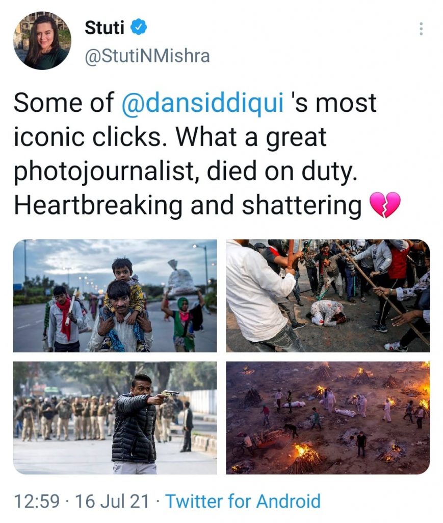 Twitter engages in censorship over Danish Siddiqui