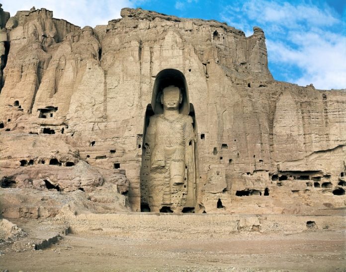 The Taliban took 25 days to knock down the two imposing statues of Buddha in the Bamiyan valley