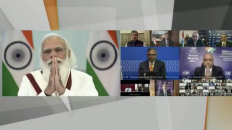 ‘Undid the mistake of the past by removing the retrospective tax’: PM Modi at CII Annual Session 2021