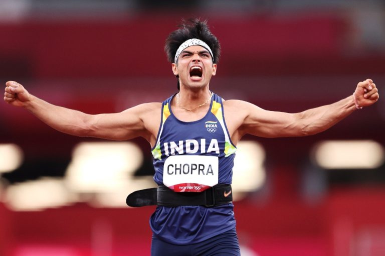 Watch: Indian National Anthem plays at Tokyo Olympics after Neeraj Chopra’s historic Gold Medal win