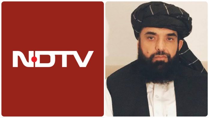 NDTV allows its platform to condone brutal offensive by the Taliban