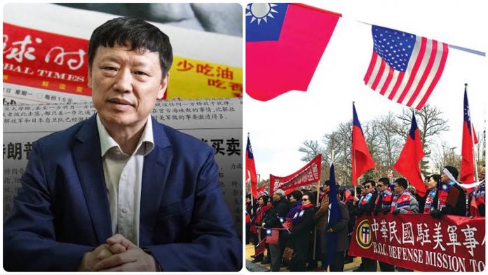 Global Times editor Hu Xijin threatens war against the US and Taiwan